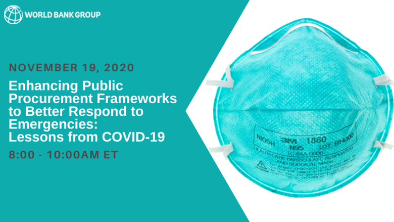 فعالية مباشرة: تحسين أطر المشتريات العامة من أجل الاستجابة بصورة أفضل لحالات الطوارئ: الدروس المستفادة من جائحة كورونا